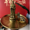 黄铜地臧随身佛