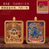 雙面立佛唐卡（方）