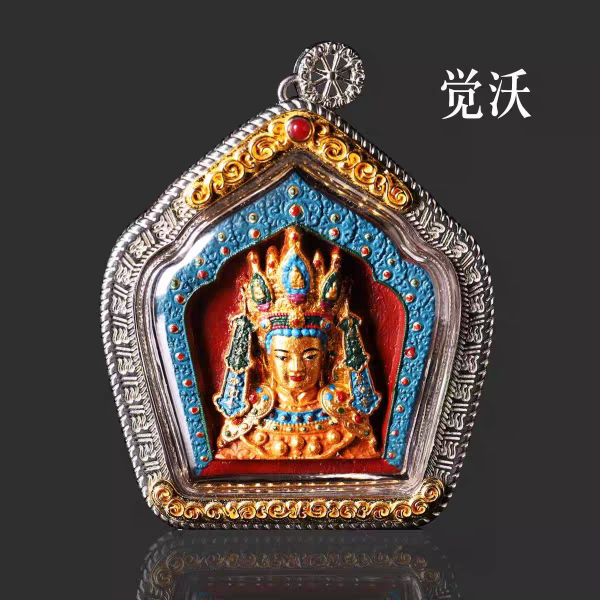 彩繪擦擦吊墜隨身佛像