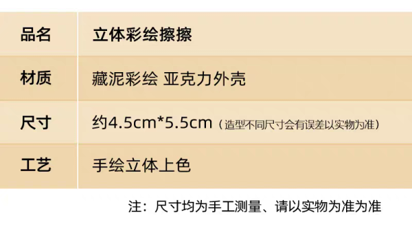 彩繪擦擦吊墜隨身佛像