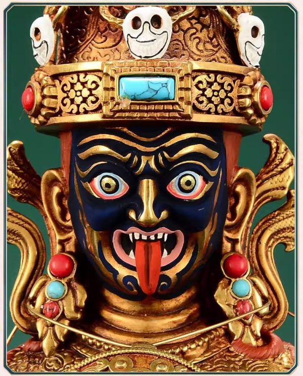 O1CN010JehYk1LC2dkX92tV_!!152211262 《扎基拉姆》全鎏金雕花宝石镶嵌女财神室内家用铜佛像