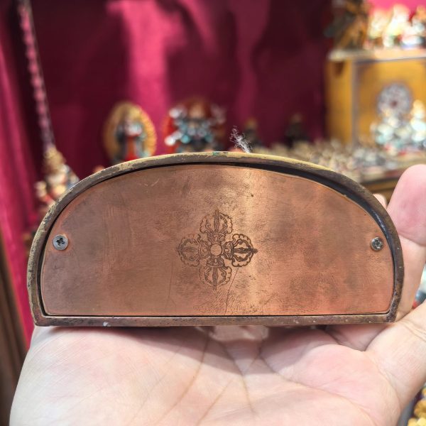 马头明王/马头金刚/旦真/旦增/15cm红铜彩绘藏传佛堂供奉佛像摆件