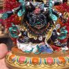 大黑天/六臂玛哈嘎拉/六臂大黑天/玛哈嘎拉/15cm紫铜佛像供奉摆件
